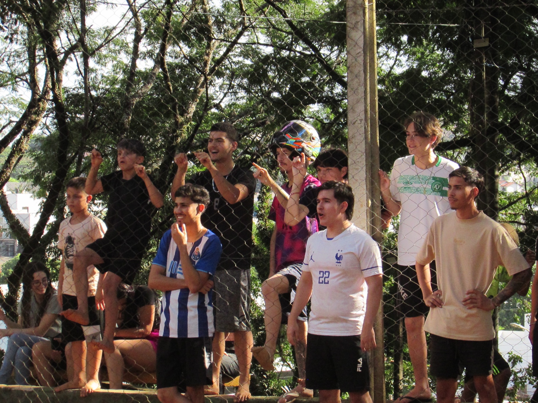 Torcida vibrando